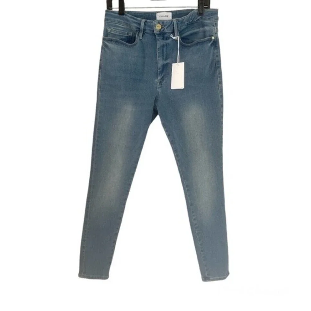 FRAME Le One Skinny Jeans Size 2 - Picture 3 of 11